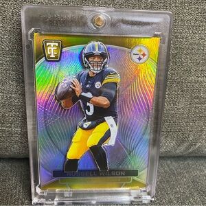 Custom 3D Floater - Russell Wilson Totally Certified Pittsburgh Steelers